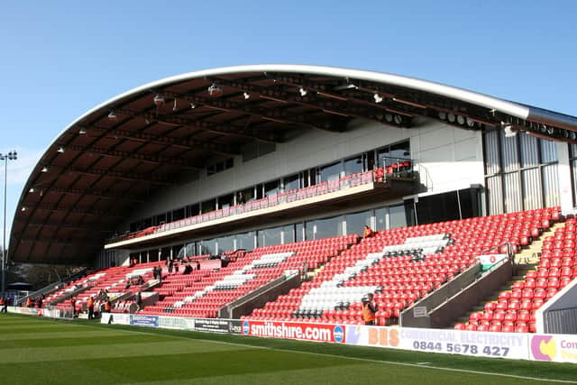 A general view of Highbury Stadium. Picture: Barrington Coombs
