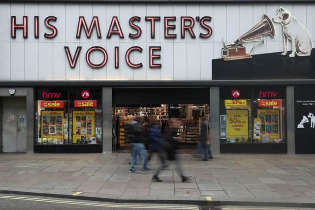 HMV has announced it is filing for administration. Picture: Jonathan Brady/PA Wire