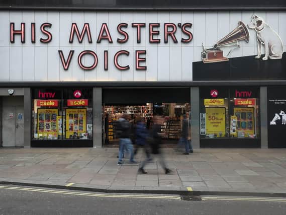 HMV has announced it is filing for administration. Picture: Jonathan Brady/PA Wire