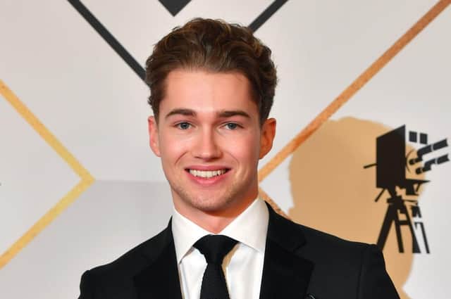 AJ Pritchard during the red carpet arrivals for the BBC Sports Personality of the Year 2018. Picture: Anthony Devlin/PA Wire