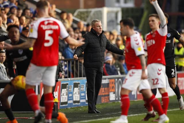 Pompey boss Kenny Jackett. (Photo by Daniel Chesterton/phcimages.com)