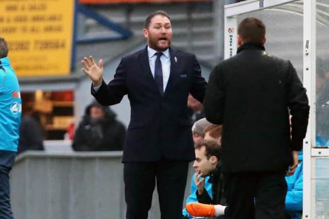 Lee Bradbury gave an honest assessment of the Hawks' 3-0 loss to Bromley at Westleigh Park
