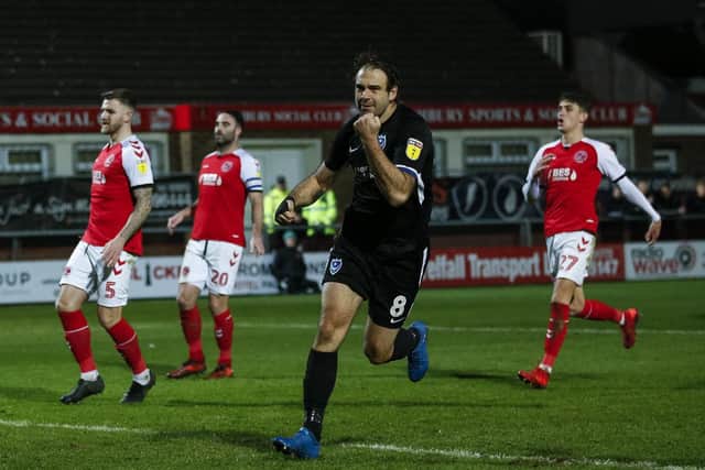 Brett Pitman celebrates. Picture: Daniel Chesterton/phcimages.com