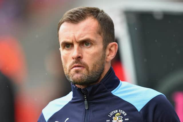 Luton Town manager Nathan Jones. Picture: Dave Howarth/ PA Images