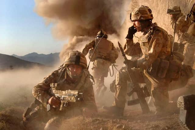 M Company, 42 Commando Royal Marines, carrying out Operation Volcano against Taliban forces in the village of Barikyu in Nothern Helmand Province, Afghanistan. PRESS ASSOCIATION