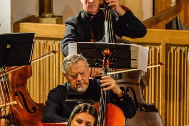 Musicians perform at the Portsmouth Philharmonic Orchestra's concert in aid of Tonic in Church of the Resurrection in Drayton in December