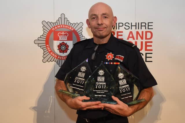 Kevin Taylor has been honoured with a Queens Fire Service Medal for Distinguished Service in the Queen's New Year's Honours list