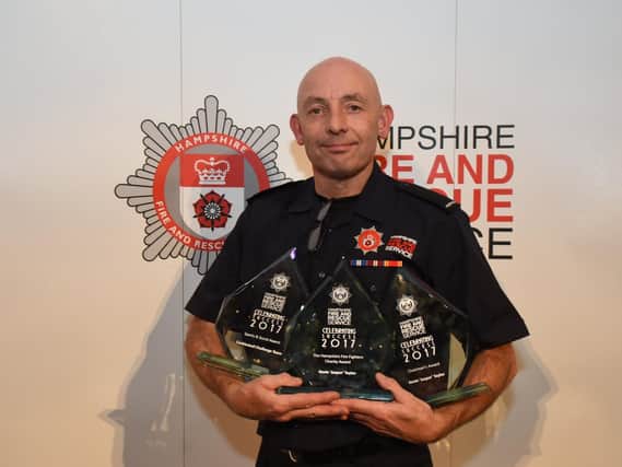 Kevin Taylor has been honoured with a Queens Fire Service Medal for Distinguished Service in the Queen's New Year's Honours list