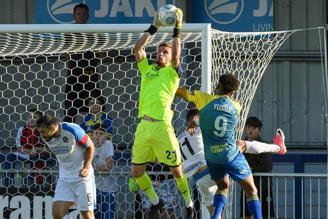 Hawks keeper Ben Dudzinski Picture: Keith Woodland