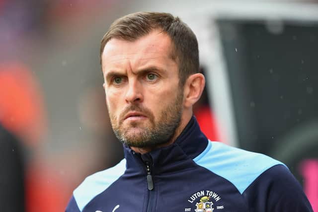 Luton Town manager Nathan Jones