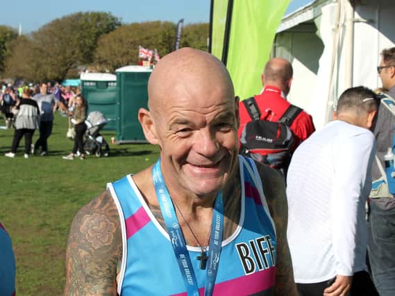 Biff Pearce has taken part in the Great South Run to raise funds for the Rowans Hospice. Read his story at silverjubilee.rowanshospice.co.uk