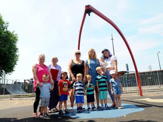A petition to improve Havant play park was started last year