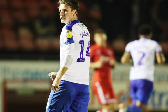 Joe Mason has bid farewell to Pompey following an unsuccessful loan spell. Picture: Joe Pepler