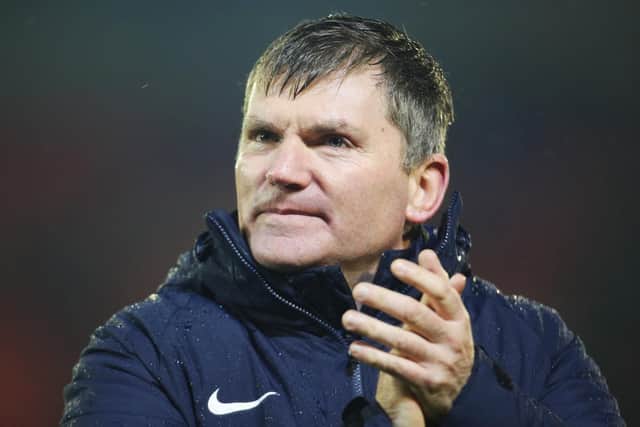 Pompey assistant manager Joe Gallen