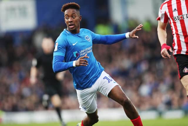 Jamal Lowe is being tracked by four Championship clubs, according to reports. Picture: Joe Pepler