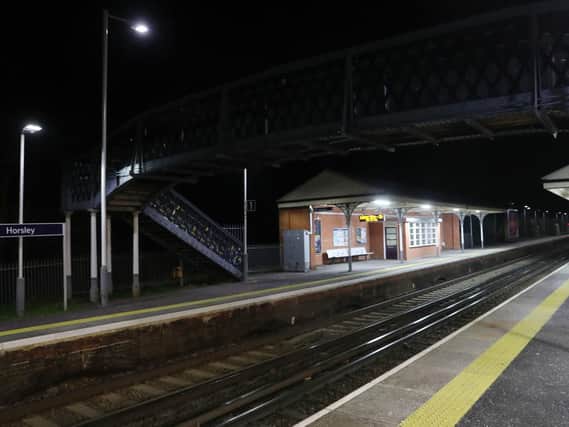 Horsley station in Surrey. Picture: Steve Parsons/PA Wire