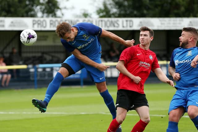 Jason Parrish scored for Baffins Milton Rovers. Picture: Chris Moorhouse