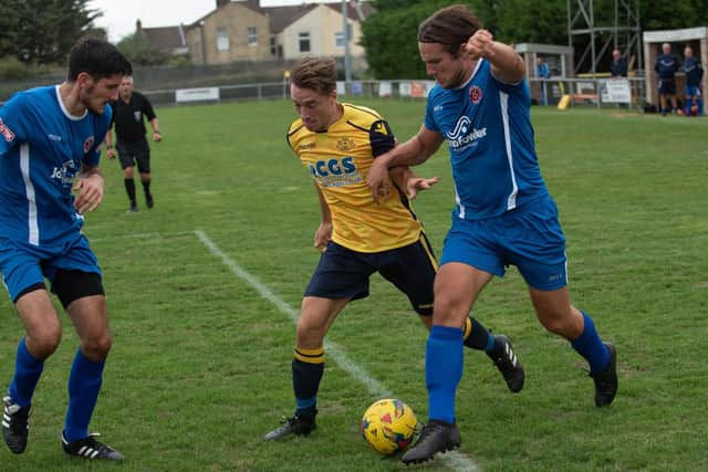 Conor Bailey netted to help Moneyfields get another good win. Picture: Vernon Nash