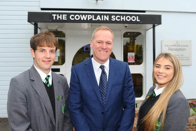 The Cowplain School headteacher, Ian Gates.