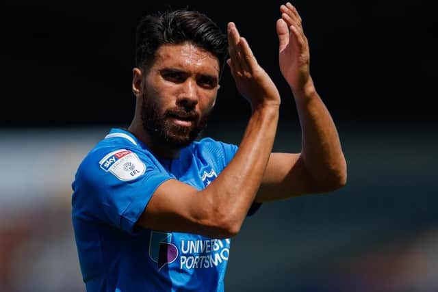 Pompey midfielder Danny Rose  Picture: Joe Pepler