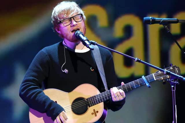 The fire happened at Ed Sheeran's Suffolk estate. picture: PA