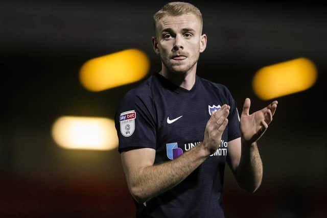Jack Whatmough has been linked with a move away from Portsmouth. Picture: Daniel Chesterton/phcimages.com/PinPep