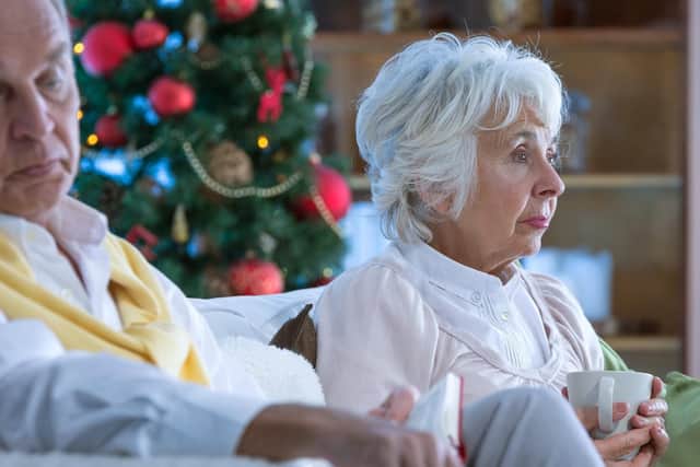 For Jill and John Castle Christmas was ruined due to the late delivery of their dining room furniture. Posed by models.
Picture: Shutterstock