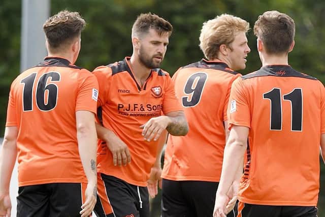 AFC Portchester midfielder Steve Ramsey  Picture: Neil Marshall