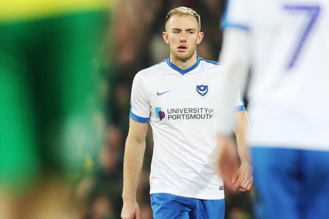 Pompey defender Matt Clarke