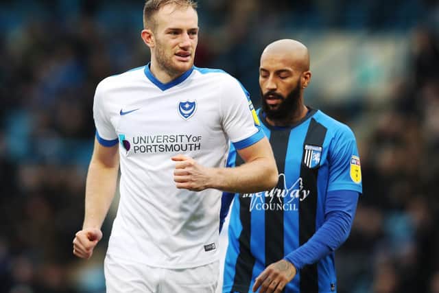 Pompey's Matt Clarke. Picture: Joe Pepler