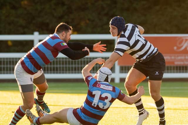 Scott Morris helped Havant continue their good form at home. Picture: Keith Woodland