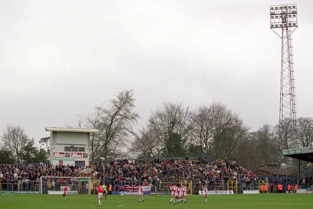 Oxford United's former Manor Ground Picture: Steve Bardens /Allsport