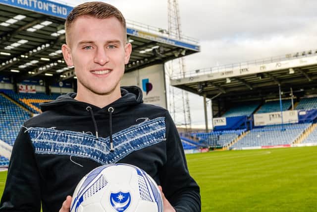 New Pompey midfielder Bryn Morris. Picture: Colin Farmery