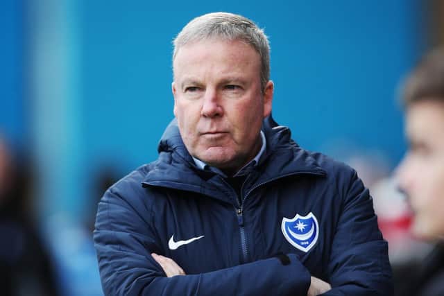 Pompey manager Kenny Jackett