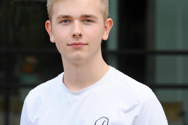 Highbury College student Daniel Vassie