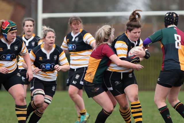Kasi Munns. Portsmouth Valkyries beat Windsor. Picture: Chris Moorhouse (130119-51)