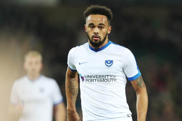 Pompey right-back Anton Walkes