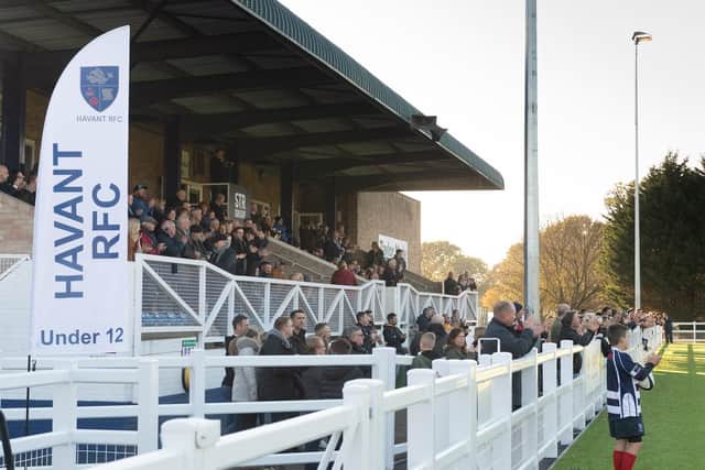 Havant RFC. Picture: Keith Woodland
