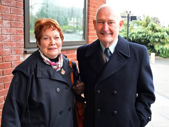 Ann Farthing and her husband Charles Farthing who were at the forum on Wednesday. Picture: Malcolm Wells