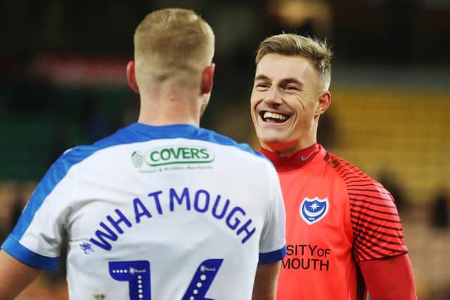 Craig MacGillivray is revelling in life at Pompey following summer switch. Picture: Joe Pepler