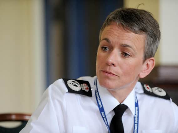 Hampshire chief constable Olivia Pinkney. Picture: Sarah Standing