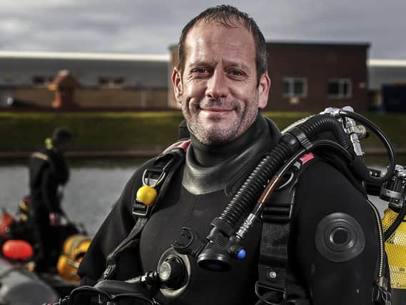 Petty Officer (Diver) Darren Carvell, 41, of Portsmouth