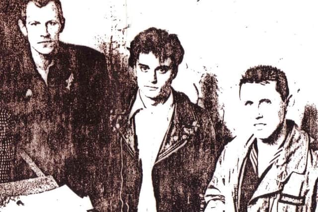 Kirk Brandon's first band The Pack in 1978. They are at The Dockyard Club in Southsea on January 24, 2019