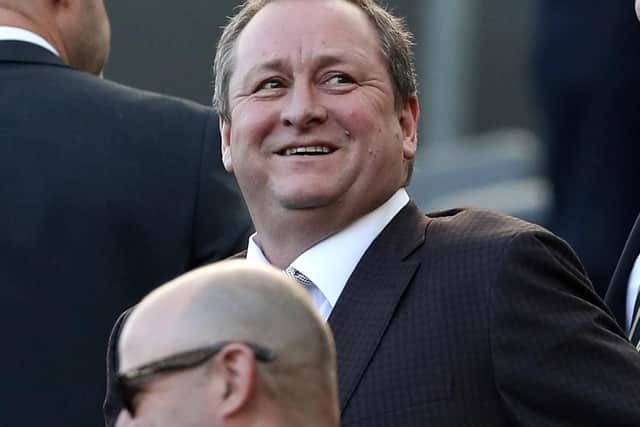 Mike Ashley is reportedly in talks for a possible takeover of HMV. Picture: Owen Humphreys/PA Wire