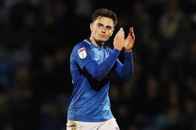 Former Pompey midfielder Ben Thompson Picture: Joe Pepler
