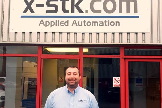 Stuart Burton office manager at X-STK in Waterlooville
