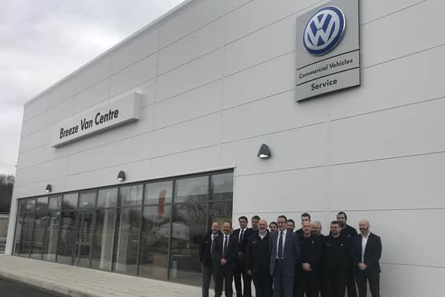 The team at Breeze Motor Group in Dunsbury Park