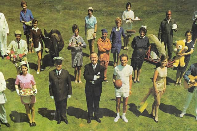 Chefs, nannies, barmaids, entertainers and managers. Just some of the staff at the Sunshine Holiday Camp, Hayling Island