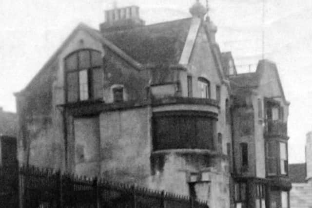 Last Friday I placed this photograph thinking the searchlight was part of Wyllies house.