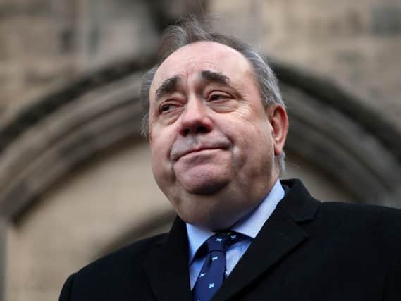 Alex Salmond has been arrested and charged. Picture: Jane Barlow/PA Wire